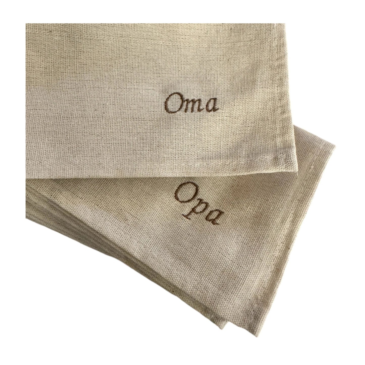 Gepersonaliseerde Katoenen servetten 50x50 cm